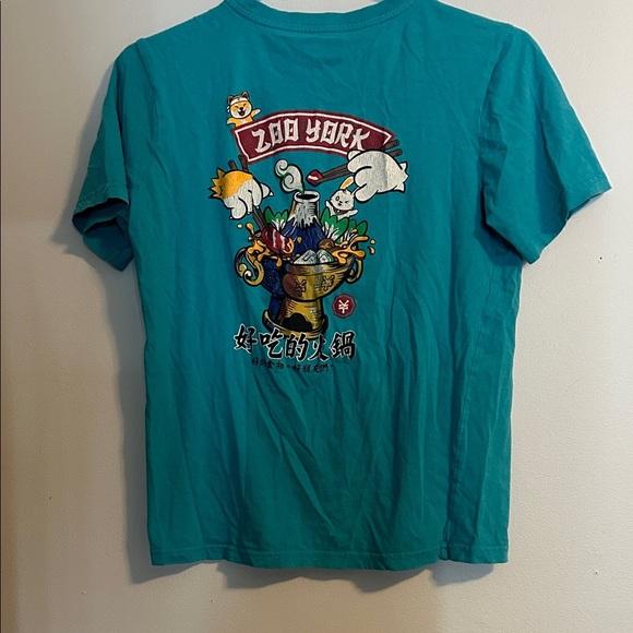 Zoo York Men's Teal Graphic Tee - Picture 3 of 6